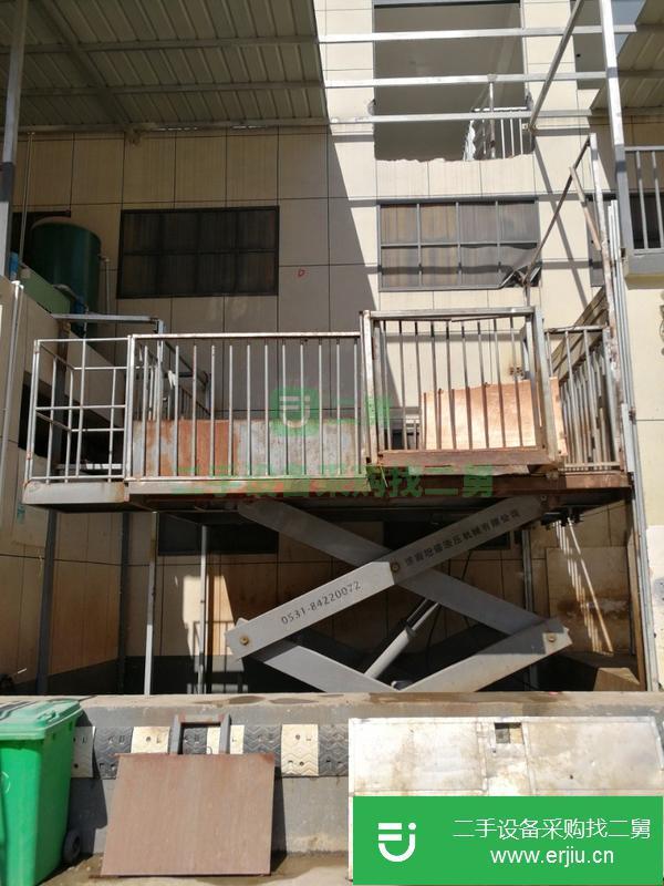 浙江出售二手3噸升降機升高4米,3米寬4米長