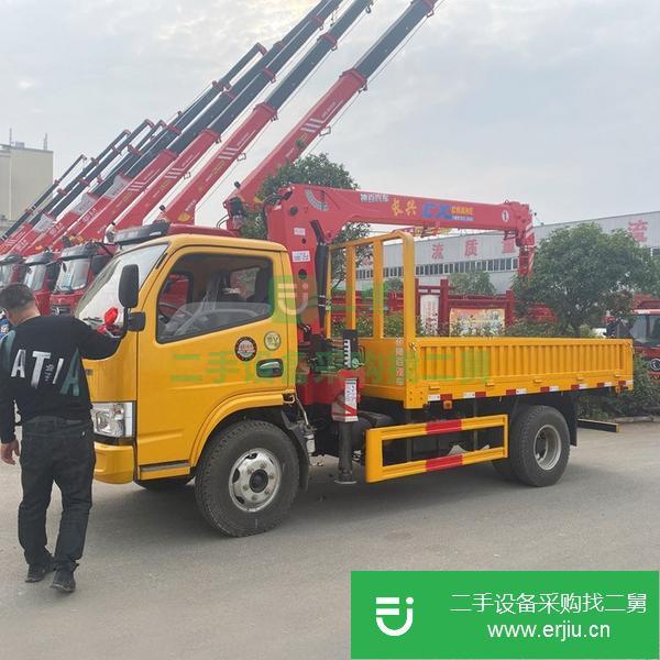 湖北出售二手藍牌程力8噸隨車吊