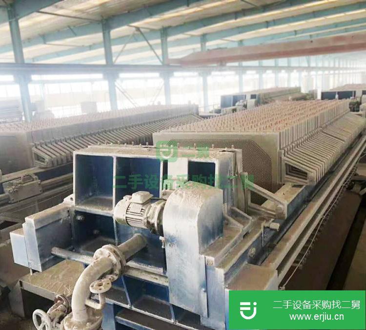 山東出售二手隔膜壓濾機