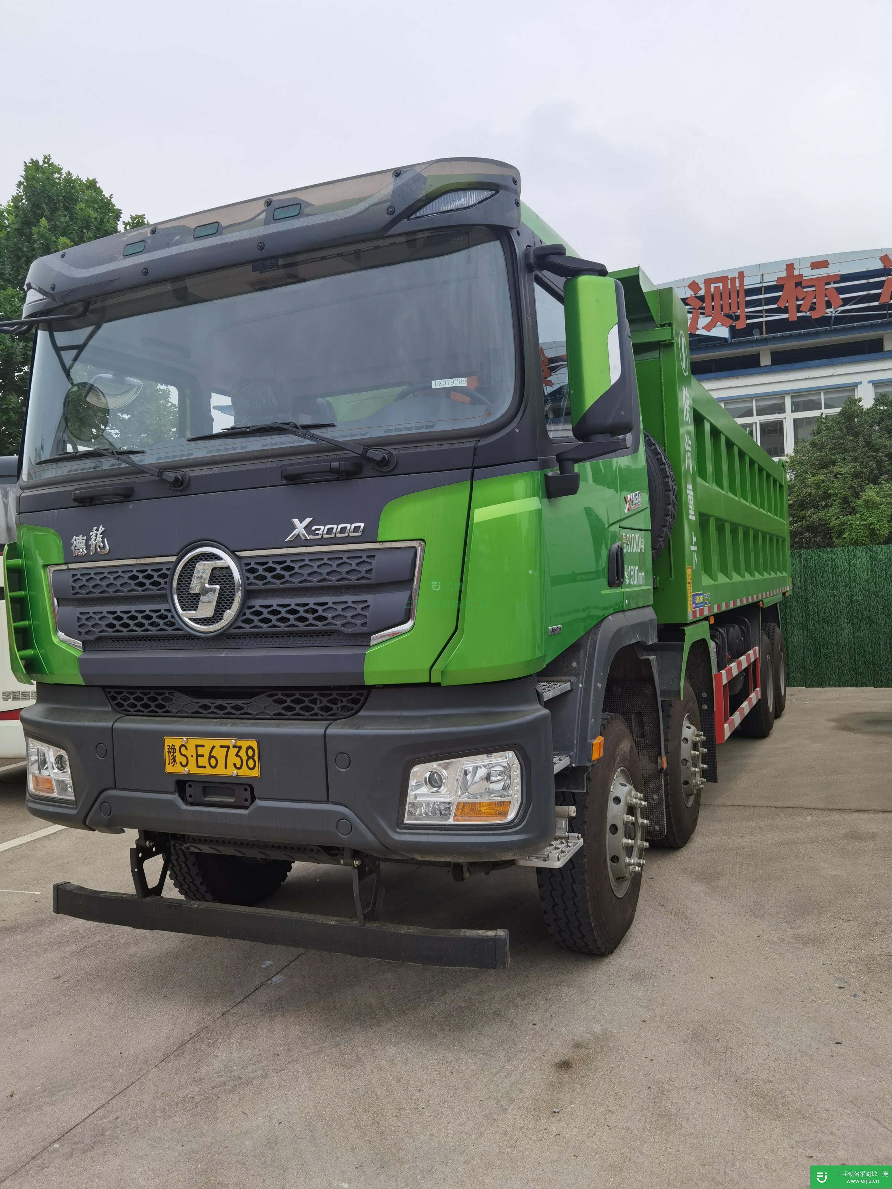 河南出售二手陜汽重卡460馬力自卸車