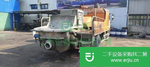 甘肅出售二手中聯100-14車載泵機況完美