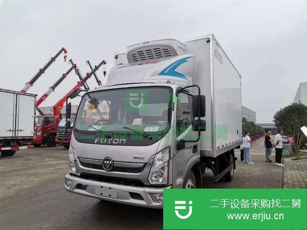 安微出售二手福田奧鈴4.2米129馬力冷藏車