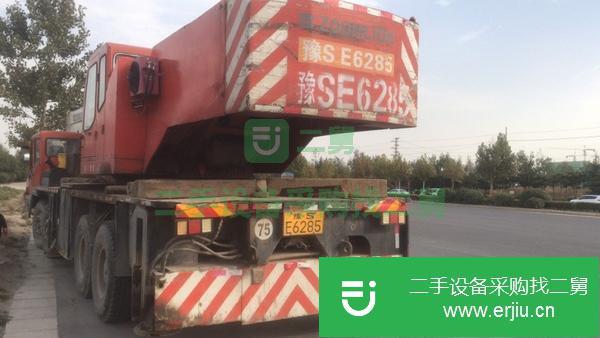 河南出售二手06年浦沅50噸吊車