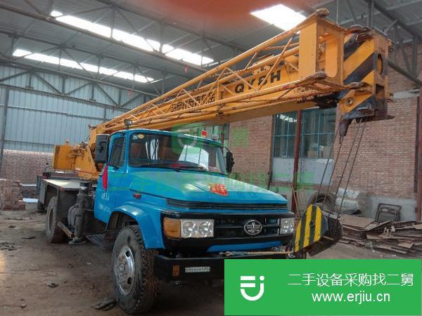 河北出售二手09年泰安八噸吊車