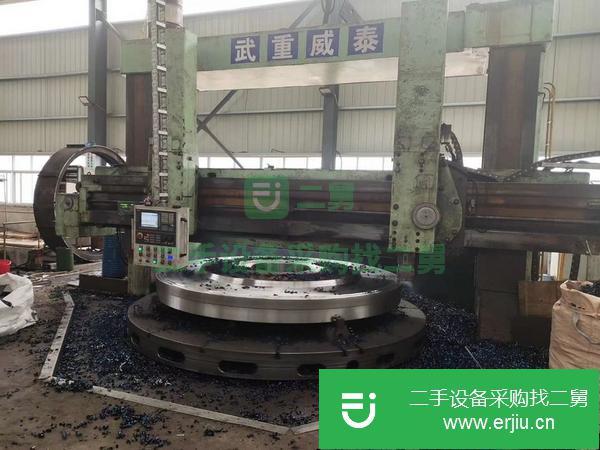 江蘇出售二手武重5米數控立式車床，型號5250
