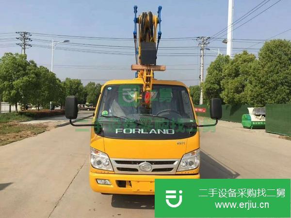 湖北出售二手福田國六藍牌高空作業