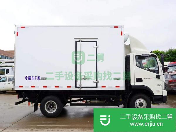 甘肅出售二手福田瑞沃寬體160馬力冷藏車