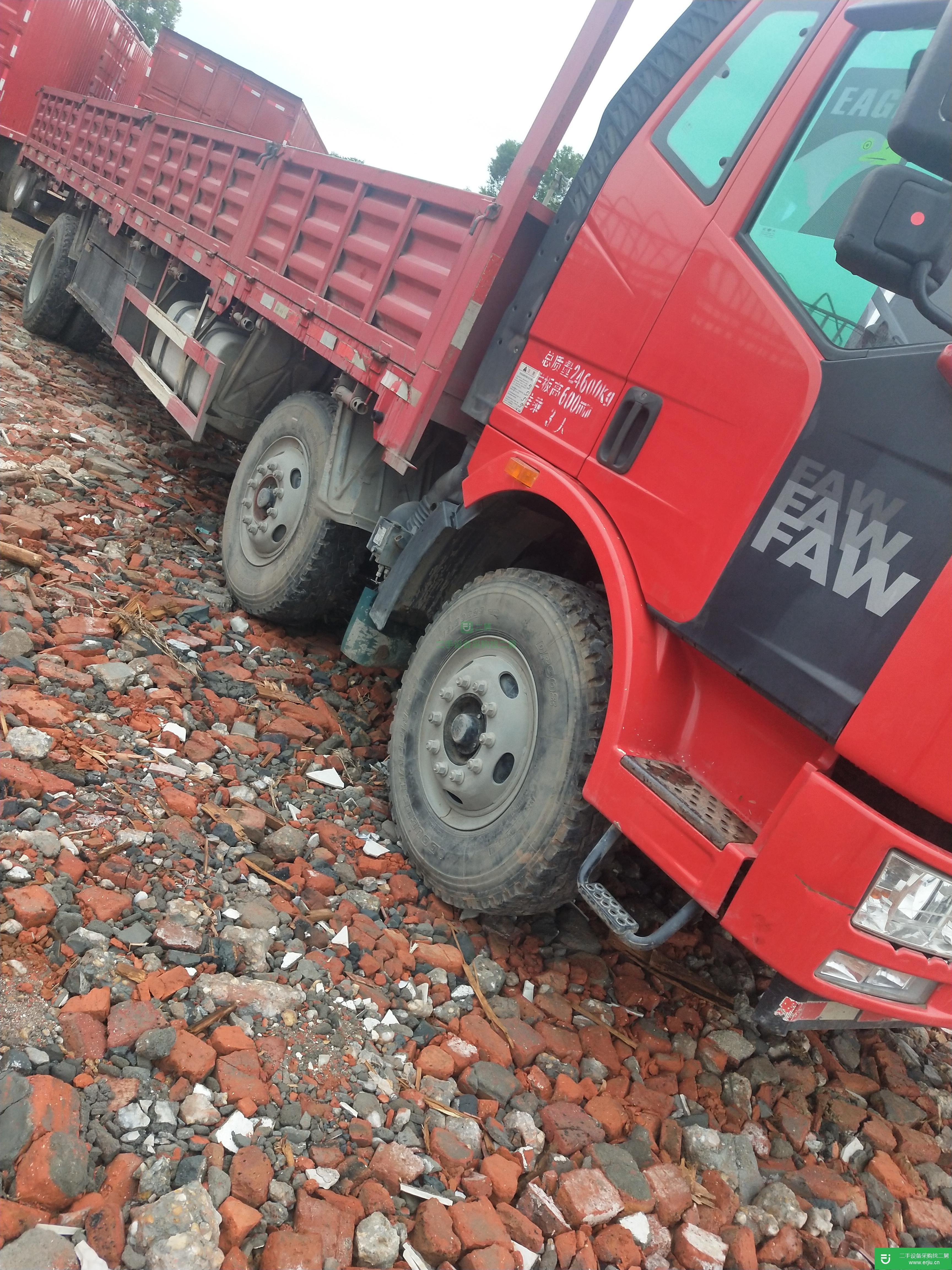 江西出售二手解放J6P平板車
