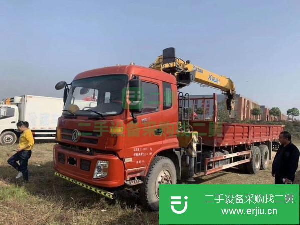 湖南出售二手徐工12噸隨車吊