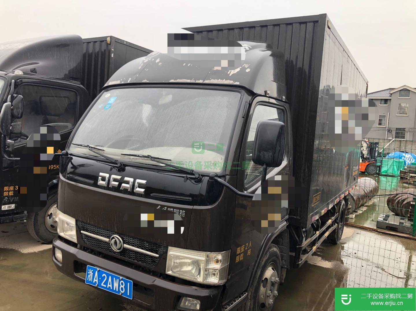 上海出售二手東風凱普特箱式貨車