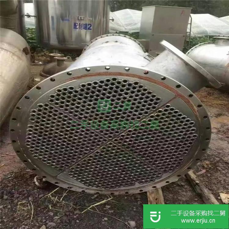 山東出售二手30平方石墨列管冷凝器