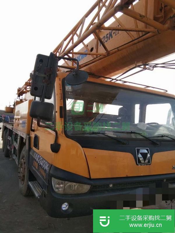 江蘇出售二手徐工25K-2汽車吊手續(xù)齊全先導(dǎo)操作