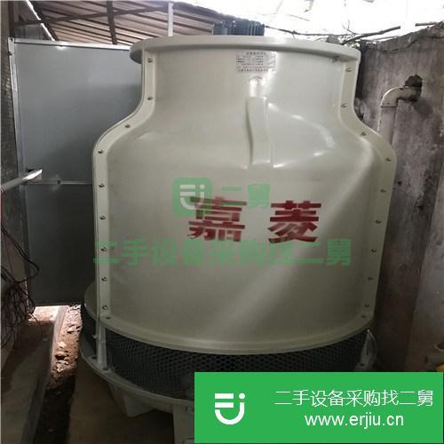 廣東出售二手逆流式圓形玻璃鋼冷卻塔
