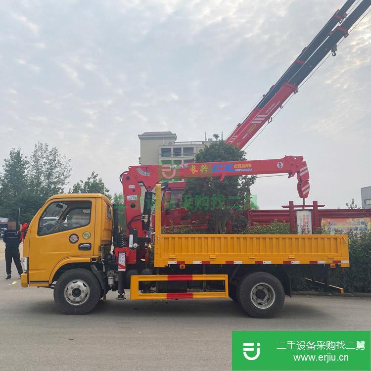 新疆出售二手程力威牌三節臂隨車吊