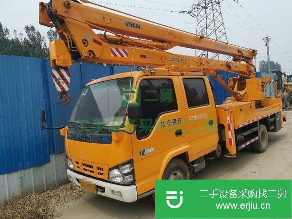 江蘇出售二手杭州愛知18米高空作業車車況完美液壓穩定手續齊全