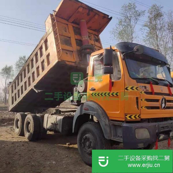 山西出售二手15年北奔340馬力國三自卸車