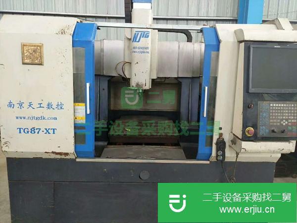 江西出售二手南京天工TG87-XT數控雕銑機