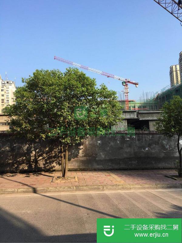 云南出售二手中聯5010平頭塔吊2011年10月
