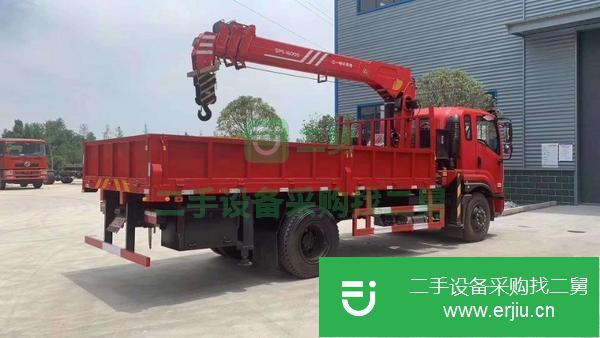 陜西出售二手東風(fēng)暢行單橋6.3噸隨車吊包上戶