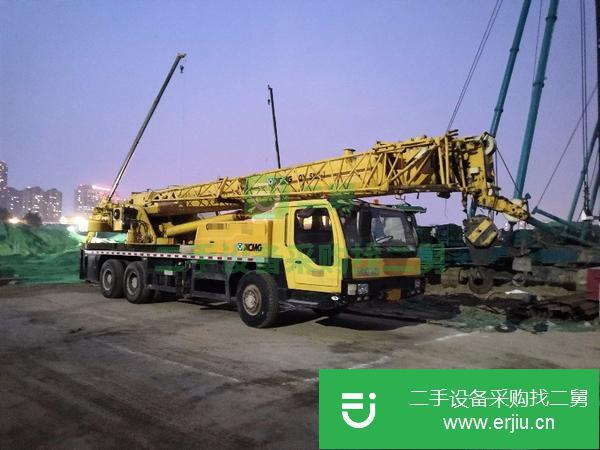 山東出售二手10年徐工25k5-139.5米大臂吊車