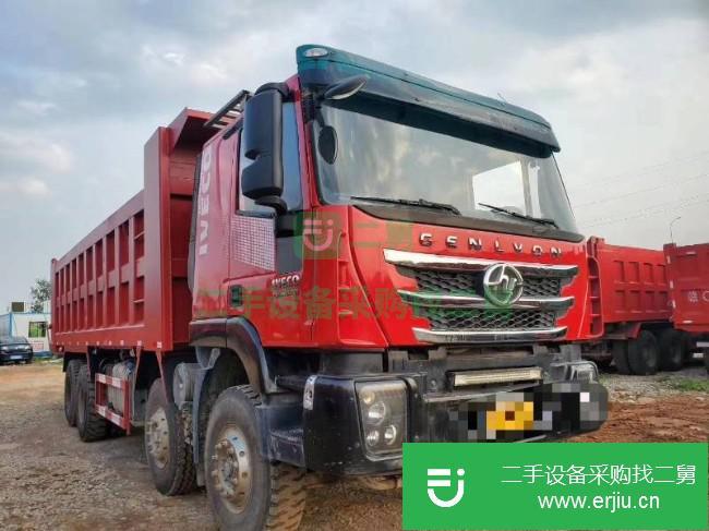 江西出售二手上汽紅巖自卸車