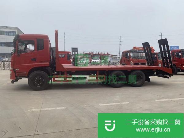 湖北出售二手東風后八輪平板運輸車
