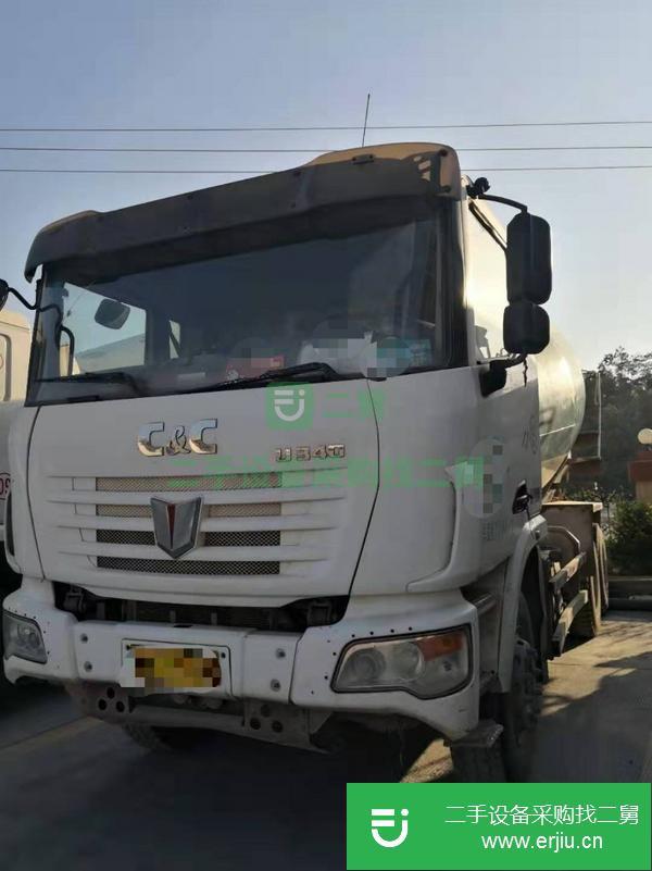 廣西出售二手攪拌車聯合重卡大12方手續齊全包提檔玉柴340發動機