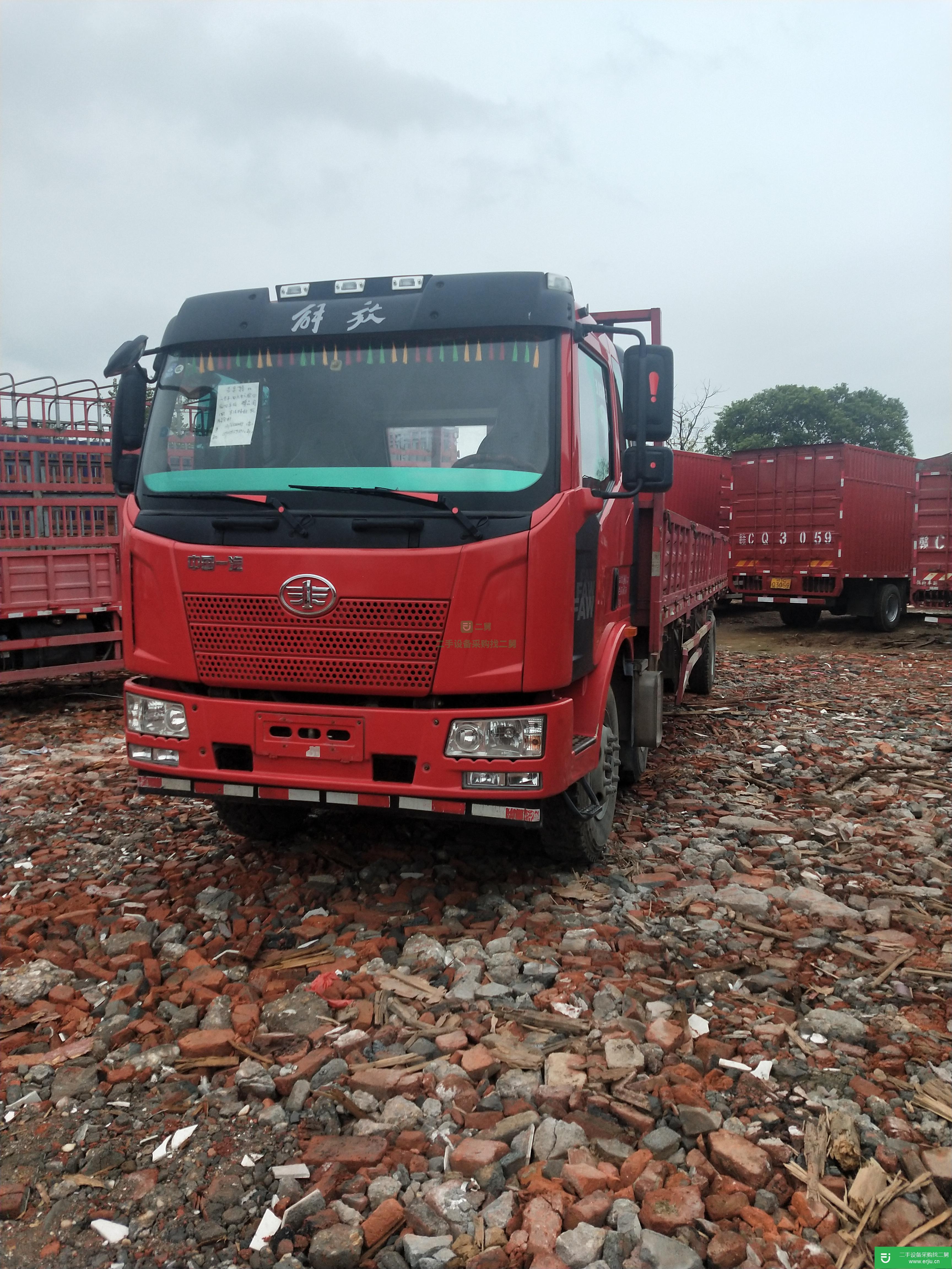 江西出售二手解放J6P平板車