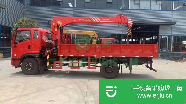 陜西出售二手東風(fēng)暢行單橋6.3噸隨車吊包上戶