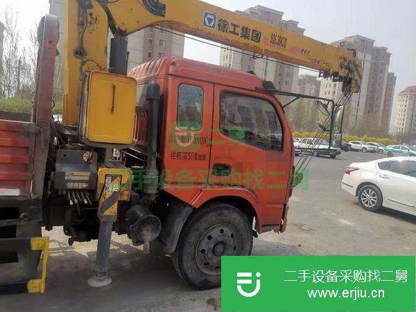 湖北出售二手13年徐工6.3噸隨車吊