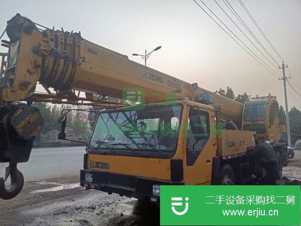 河南出售二手08年5月份徐工25K5汽車吊