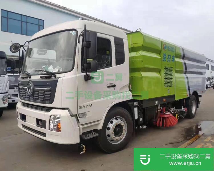 湖北出售二手東風天龍洗掃車