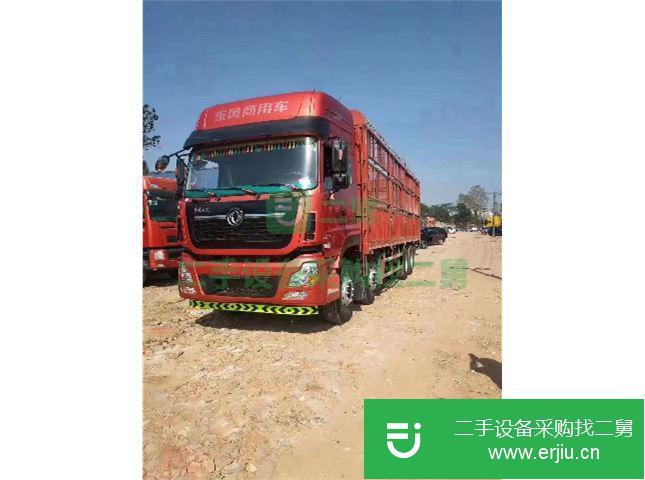 江西出售二手東風(fēng)天龍前四后八高欄貨車