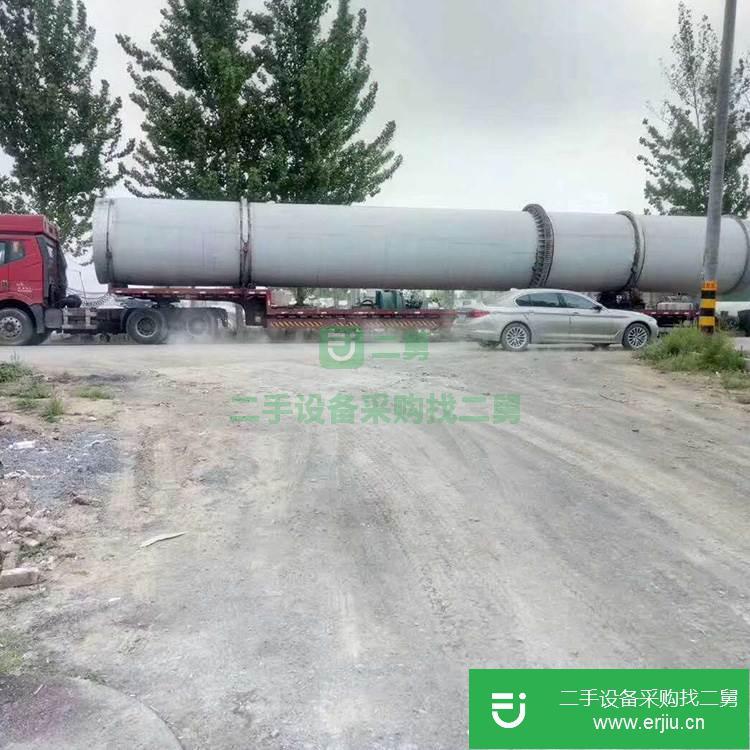 山東出售二手三筒回轉滾筒烘干機