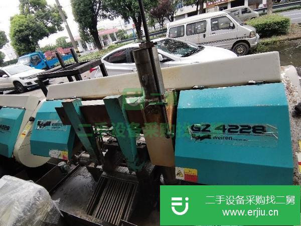 江蘇出售二手偉仁數(shù)控鋸床,設(shè)備完好接電干活