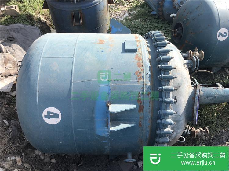 山東出售二手不銹鋼內盤管反應釜