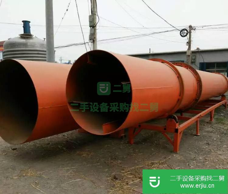 山東出售二手回轉(zhuǎn)滾筒刮板烘干機