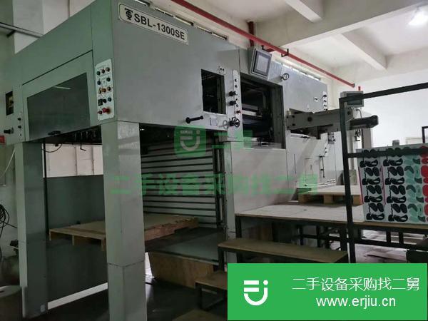 浙江出售二手2016年玉印1060三縱兩橫燙金模切機