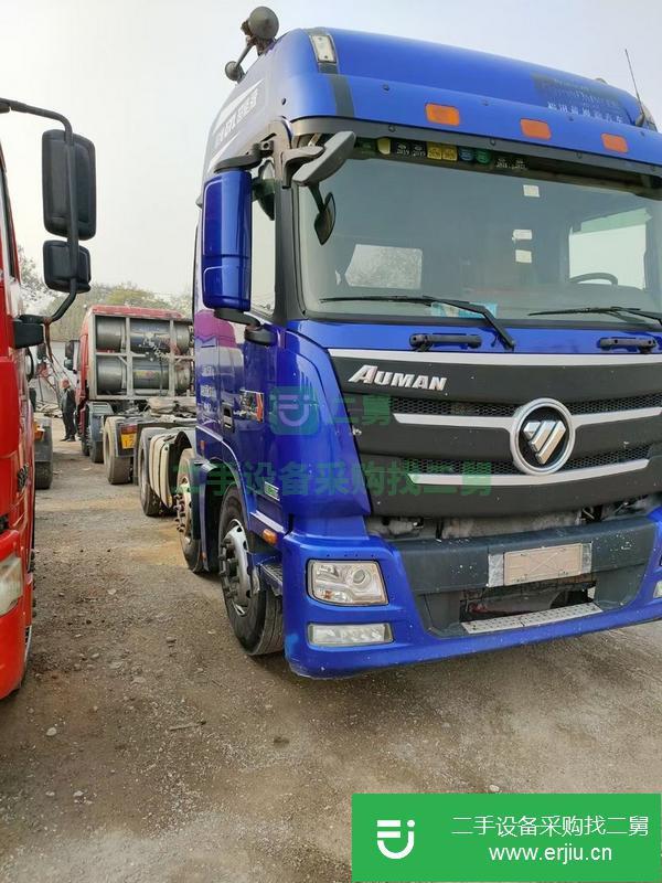 河北出售二手歐曼牽引車，430馬力國四，原車原版沒磕碰，輪胎九成新，全保險