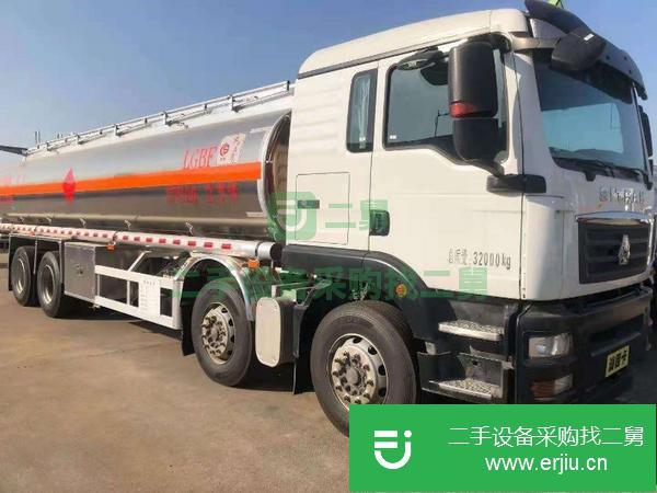 山西出售二手前四后八油罐車容積26立方
