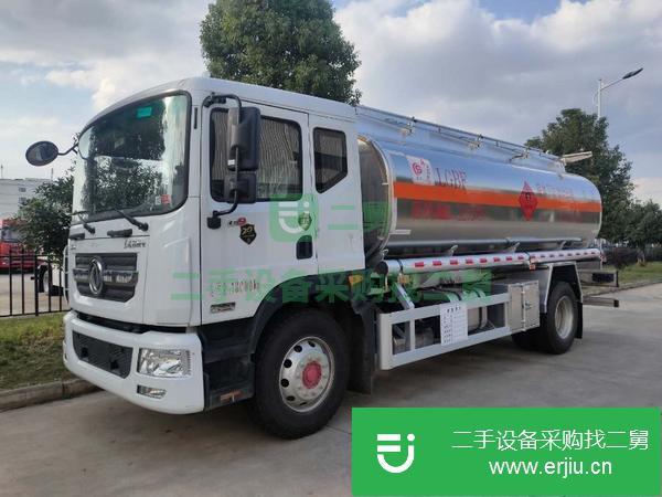 山東出售二手國五東風多利卡D9油罐車,包上戶