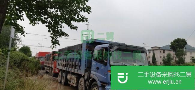 湖北出售二手福田歐曼自卸車