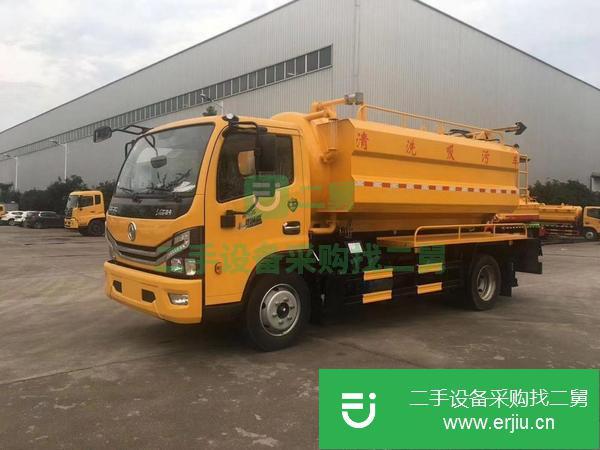 湖北出售二手多利卡d7清洗吸污車