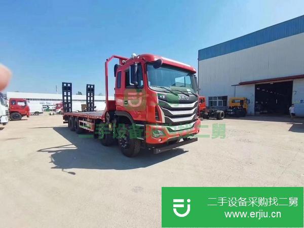 湖北出售二手江淮K5短軸距前四后八平板運輸車