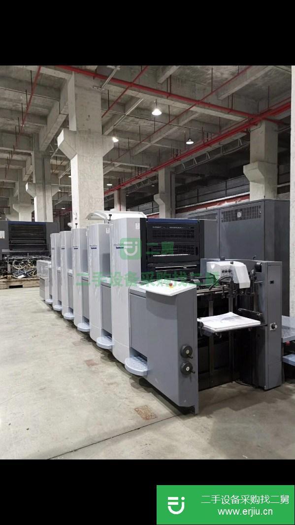 廣東出售二手12年海德堡SM52-5+H電腦酒精高配印刷機