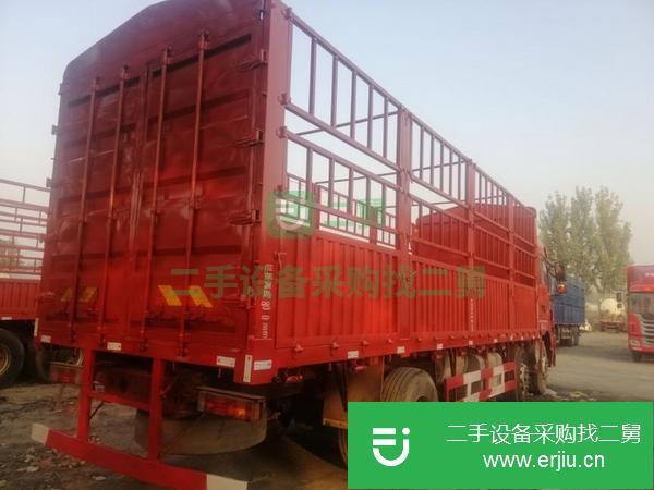 山東出售二手國五7米8陜汽軒德高欄貨車 寬體245馬力