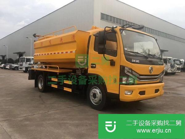 湖北出售二手多利卡d7清洗吸污車