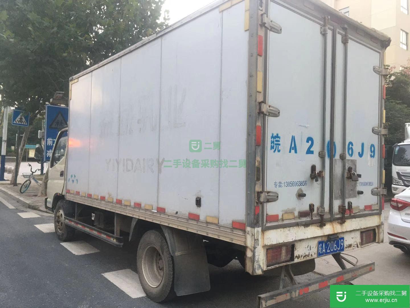 安徽出售二手福田奧鈴140馬力冷藏車