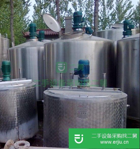 山東出售二手不銹鋼儲罐
