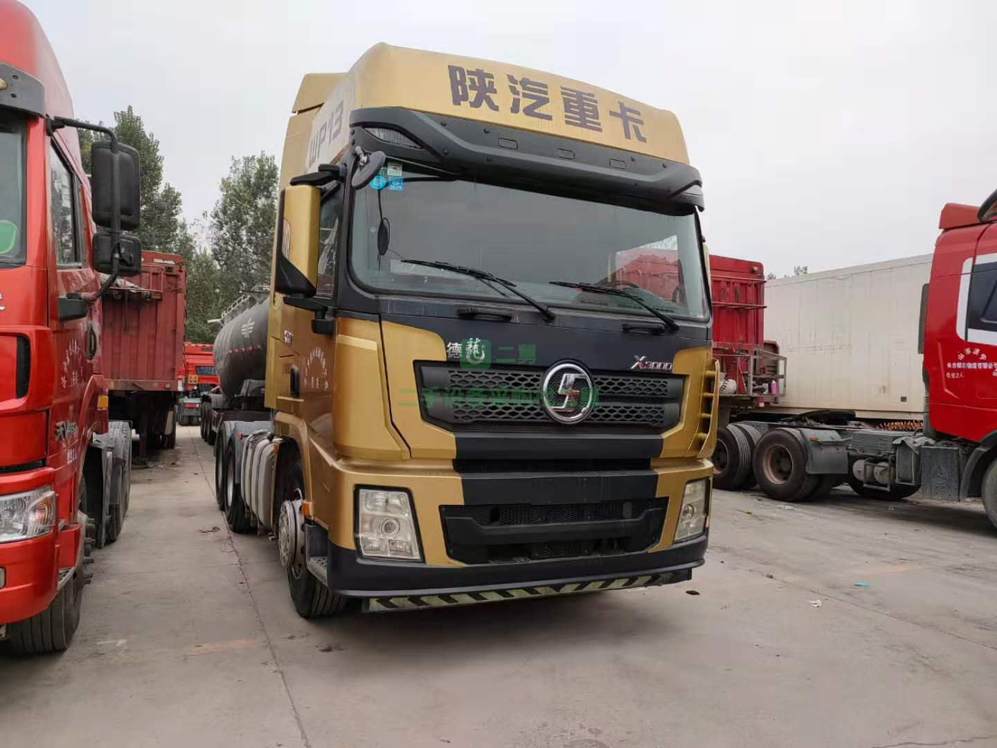 出售黃金版德龍X3000/500馬力帶液緩 500馬力國五排放牽引車 可分期